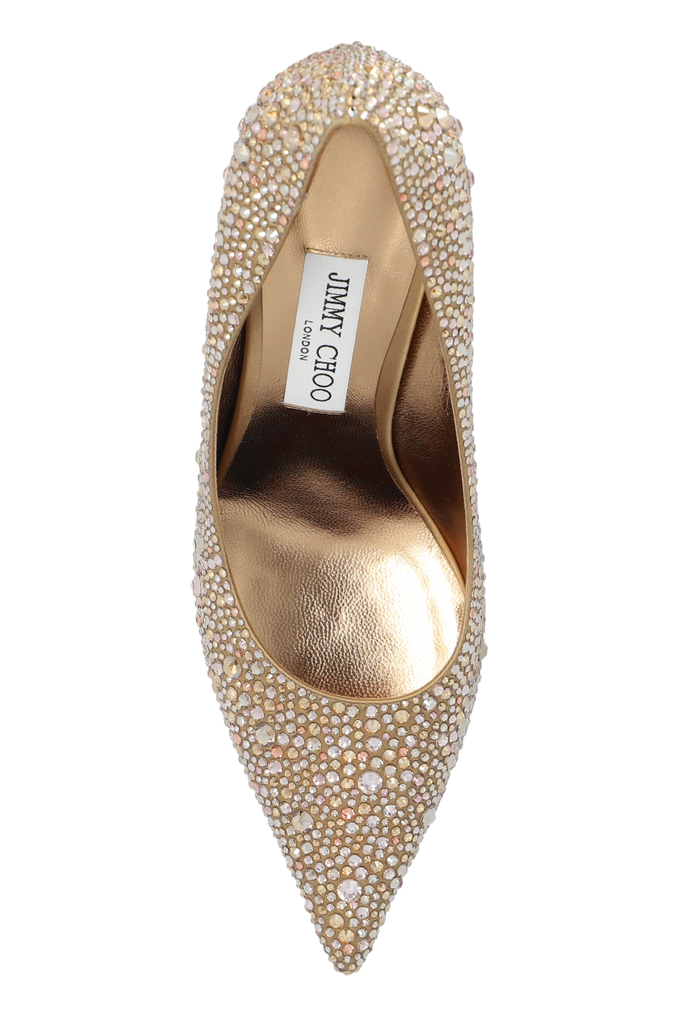 Jimmy choo gold shoes on sale